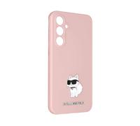 KARL LAGERFELD Protettiva KLHCS23FESMHCNPP Cover per Samsung Galaxy S23 FE, Rosa cipria