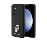 KARL LAGERFELD Protettiva KLHCS24SPSAKCMPK Cover per Samsung Galaxy S24, Nero