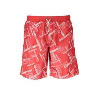 Karl Lagerfeld Red Polyester Men Swimwear - S