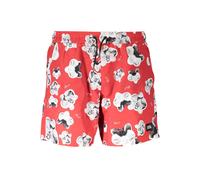 Karl Lagerfeld Red Polyester Men's Swim Trunk - XXL