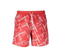 Karl Lagerfeld Red Polyester Swimwear - S