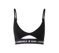 Karl Lagerfeld Reggiseno 'Peephole' nero / bianco Donna Karl Lagerfeld 100 nero / bianco