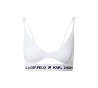 Karl Lagerfeld Reggiseno 'Peephole' nero / bianco Donna Karl Lagerfeld 75 nero / bianco