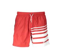 Karl Lagerfeld Rosso Poliestere Men's Swim Boxer - XXL