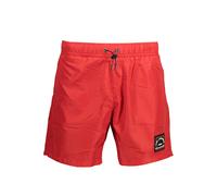 Karl Lagerfeld Rosso Polyester Men's Swim Boxer - S