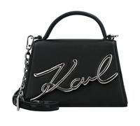 Karl Lagerfeld Signature 2.0 Borsetta Pelle 21.5 cm grigio