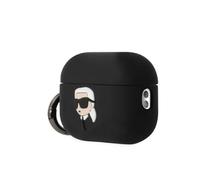 Karl Lagerfeld Silicone NFT Karl Head 3D custodia AirPods Pro 2, nero