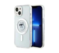 Karl Lagerfeld Sleeve IML MagSafe Choupette Sitting Transparent - iPhone 15