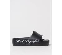 KARL LAGERFELD Sliders in gomma 39 Nero