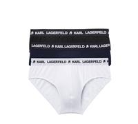 Karl Lagerfeld Slip blu scuro / nero / bianco Uomo - Premium - Biancheria e abbigliamento da mare - Intimo - Mutande - Slip Karl Lagerfeld M