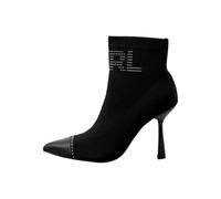 KARL LAGERFELD Stivaletti Pandara Studs Logo Colore Nero, Nero , 37 EU