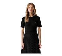 Karl Lagerfeld - T-shirt basic - - Tops - Donna - Nero - L