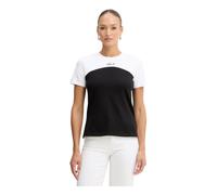 Karl Lagerfeld - T-shirt BW Contrast - - Tops - Donna - Nero - S