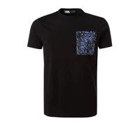 Karl Lagerfeld - T-Shirt Casual in Cotone - - Tops - Uomo - Nero - S