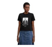Karl Lagerfeld - T-shirt con Ritratto - - Tops - Donna - Nero - M