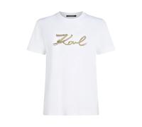 Karl Lagerfeld - T-shirt - - Tops - Donna - Bianco - L
