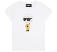Karl Lagerfeld T-shirt Z15417-N05-B in Bianco 5 anni