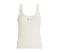 Karl Lagerfeld Top crema / nero Donna Karl Lagerfeld L