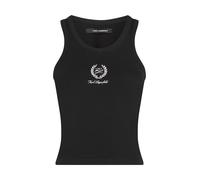 Karl Lagerfeld Top 'Hotel' nero / bianco Donna Karl Lagerfeld XL