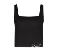 Karl Lagerfeld Top nero / bianco Donna Karl Lagerfeld S