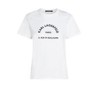 Karl Lagerfeld, ,Tops ,Donna ,Bianco ,S T-shirt