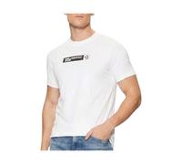 Karl Lagerfeld, ,Tops ,Uomo ,Bianco ,S KLJ Slim Graphic Tee