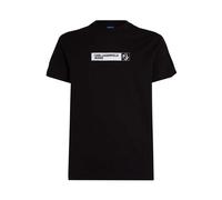 Karl Lagerfeld, ,Tops ,Uomo ,Nero ,XL KLJ Slim Graphic Tee