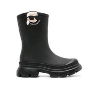 Karl Lagerfeld - Trekka Rain NFT MID LEG Boot - - Shoes - Donna - Nero - 36 EU