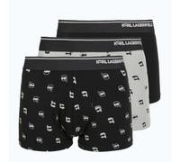 Karl Lagerfeld - Ikon AOP Trunk 3P - -Underwear -Uomo -Multicolore -M