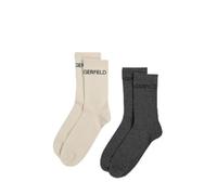 KARL LAGERFELD Uomo K/Essential Socks (2 Pack)