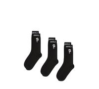 KARL LAGERFELD Uomo K/Ikon Sock (3 Pack) Nero 43-46