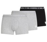 KARL LAGERFELD Uomo Karl Hearts Trunk (3 Pack) Grigio chiaro mélange/Nero S