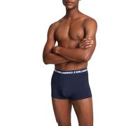 KARL LAGERFELD Uomo Logo Trunk Set (3 Pack) Nero/Bianco/Blu navy L
