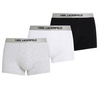 Karl Lagerfeld Uomo Metallic Elastic Trunk Set(3 Pack)