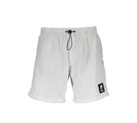 Karl Lagerfeld White Polyester Men's Swim Boxer - M
