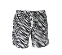 Karl Lagerfeld White Polyester Men's Swim Boxer - S