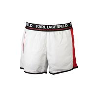 Karl Lagerfeld White Polyester Swimwear - L