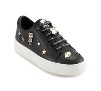 KARL LAGERFELD Women's Cate Pins Sneaker, Multicolore, Nero, 36 EU
