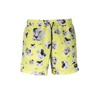 Karl Lagerfeld Yellow Polyester Men's Swim Boxer - XL