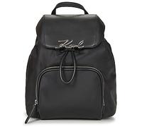 Karl Lagerfeld Zaini K/SIGNATURE NYLON SM BACKPACK in Nero Unica