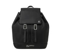 Karl Lagerfeld - Zaino con Coulisse e Patta - - Bags - Donna - Nero - ONE SIZE