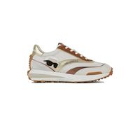 KARL LAGERFELD Zone, scarpe sportive Ikon colore beige con avatar laterale, beige, 38 EU