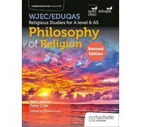 Karl Lawson Ric WJEC/Eduqas Religious Studies for A Level & AS - Phi (Tascabile)