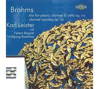 Karl Leister Ferenc Bogner Wolfgang Boettcher Brahms Clarinet Sonata Collection