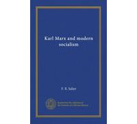 Karl Marx and modern socialism