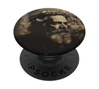 Karl Marx come Gesù Cristo, comunismo, Marx PopSockets PopGrip Adesivo