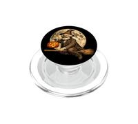 Karl Marx Comunista Comunista Jack O Lanterna Moon Scopa PopSockets PopGrip per MagSafe