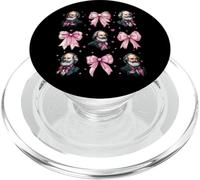 Karl Marx Comunista Ragazza Comunista Coquette Fiocco Rosa PopSockets PopGrip per MagSafe