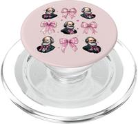Karl Marx Comunista Ragazza Comunista Coquette Fiocco Rosa PopSockets PopGrip per MagSafe