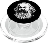 KARL MARX Fondatore comunista Cool Comunismo Meme PopSockets PopGrip per MagSafe